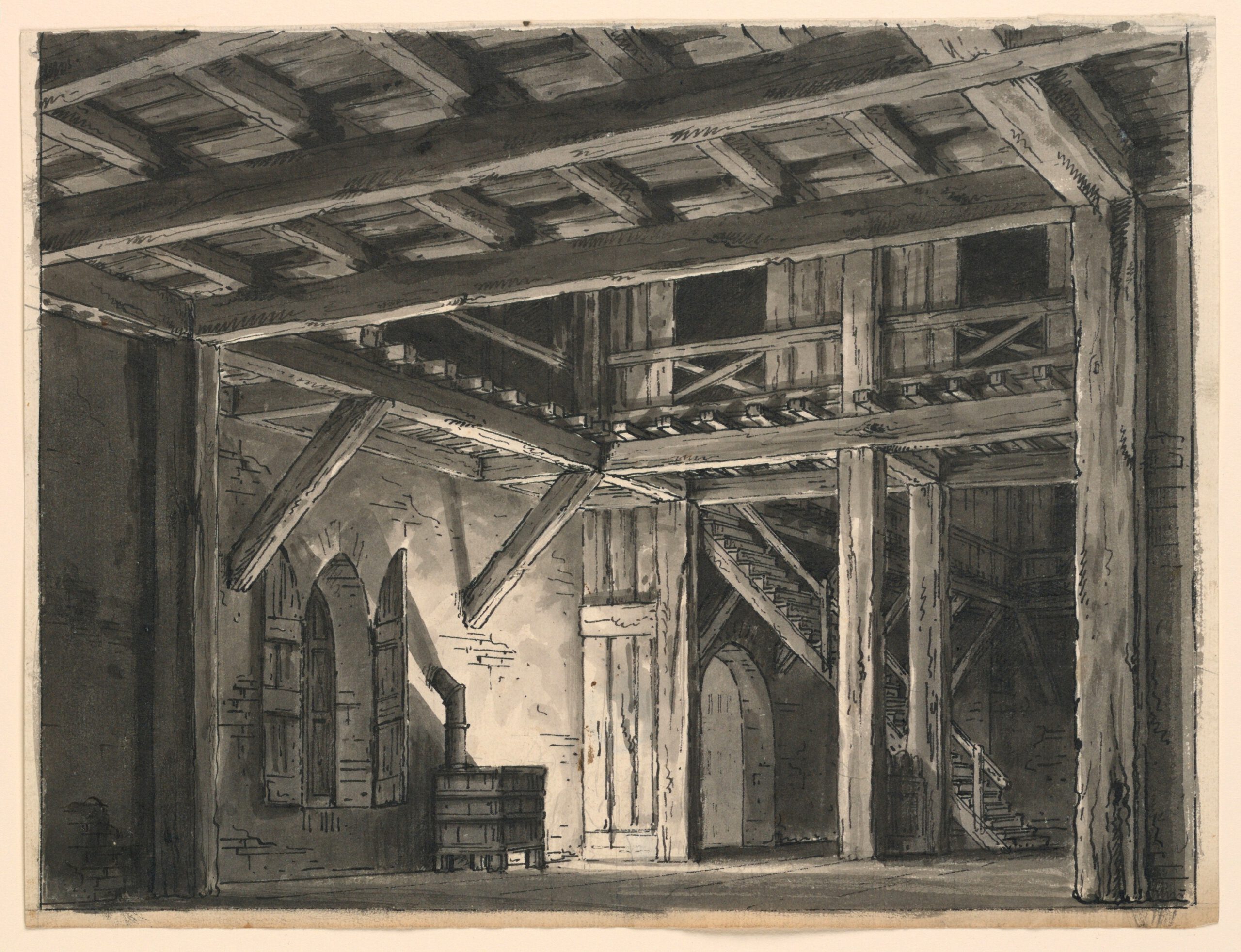 Rustic Interiors: A Nod to Tradition (image credits: wikimedia)
