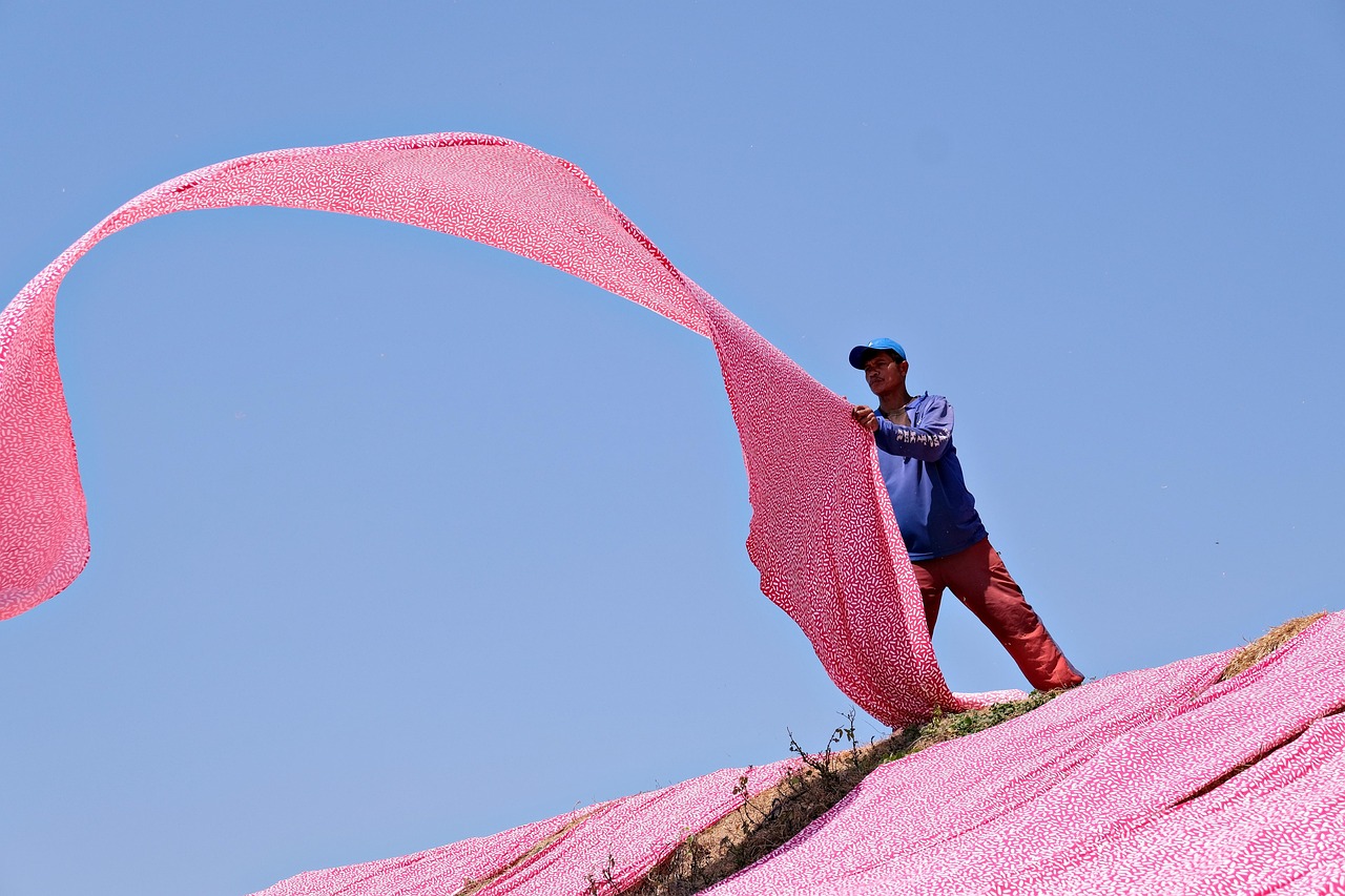 Natural Textiles and Fabrics (image credits: pixabay)
