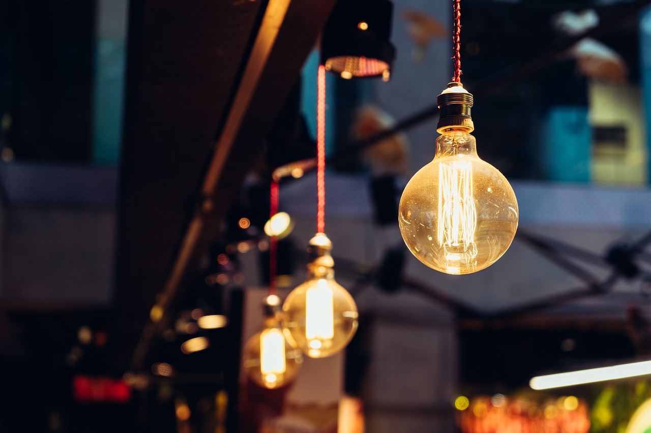 Upgrade Your Lighting Fixtures (image credits: pixabay)